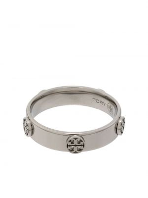 Ring mit spikes Tory Burch silber