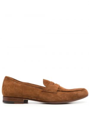 Pantofi loafer din piele de căprioară Lidfort maro