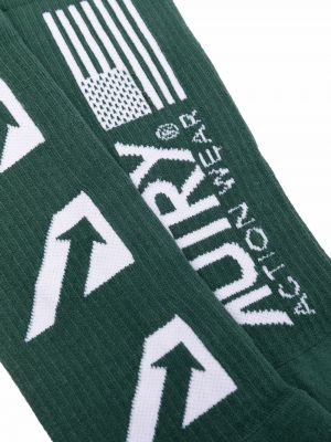Socken mit print Autry grün