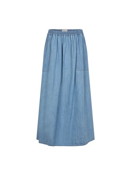 Spódnica jeansowa Lollys Laundry niebieska