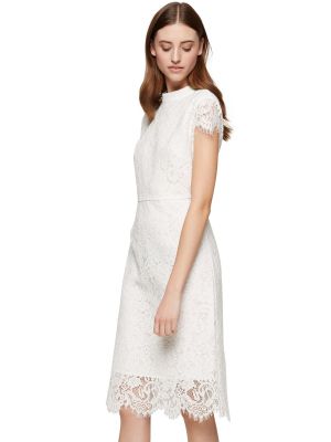 Κοκτέιλ φόρεμα Ivy Oak λευκό
