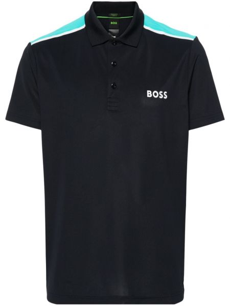 Poloshirt Boss blå