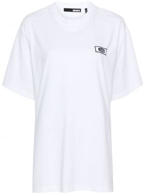 T-shirt en coton Rotate blanc