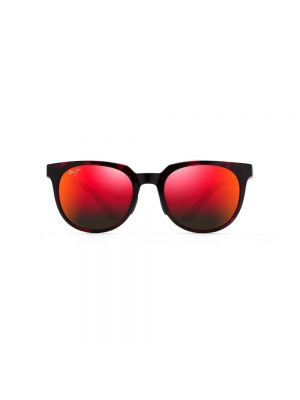 Okulary przeciwsłoneczne Maui Jim czerwone
