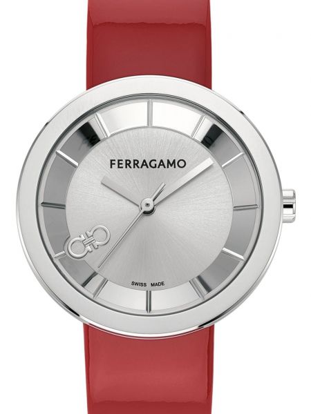 Zegarek Ferragamo srebrny