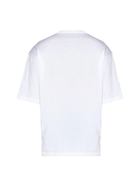 T-shirt aus baumwoll Low Brand weiß