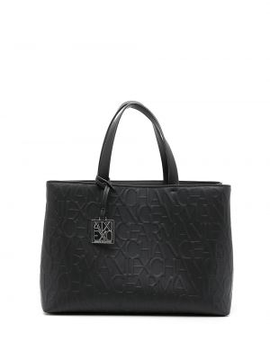 Shoppingbag Armani Exchange svart