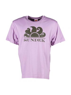 T-shirt mit print Sundek