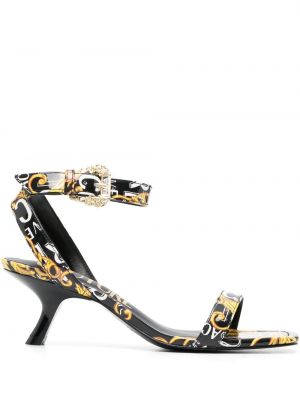 Sandale mit print Versace Jeans Couture