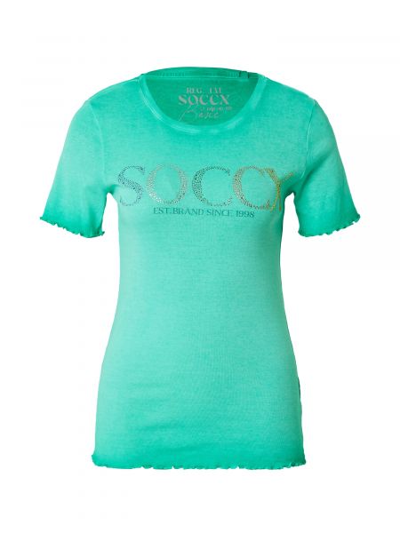 Marškinėliai Soccx pilka