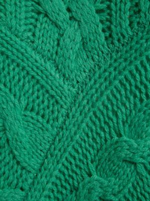 Вълнен пуловер The Garment зелено