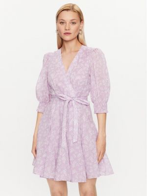 Obleka Polo Ralph Lauren vijolična