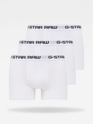 Boxeri cu stele G-star Raw alb