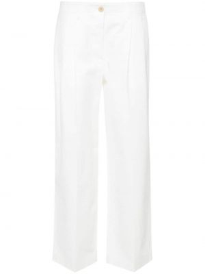 Прав панталон Toteme бяло