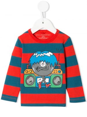 T-skjorte for jenter Stella Mccartney Kids blå