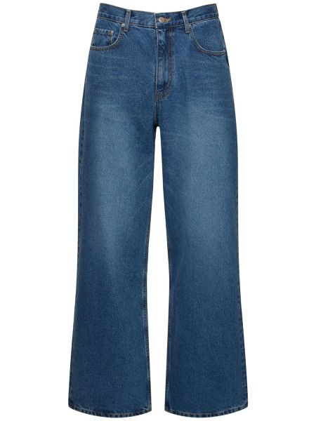 Lav midje jeans Dunst blå