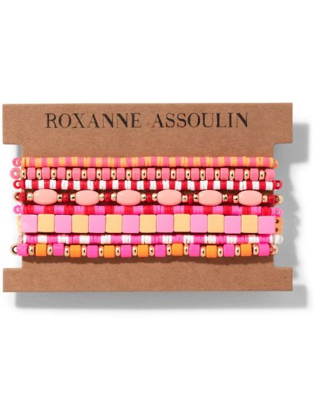 Βραχιόλι Roxanne Assoulin ροζ