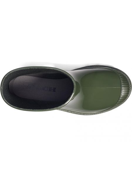 Армейские ботинки Coach зеленые