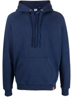Pamučna hoodie s kapuljačom Aspesi plava