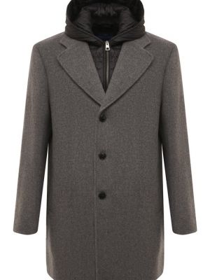Кашемировое шерстяное пальто Andrea Campagna