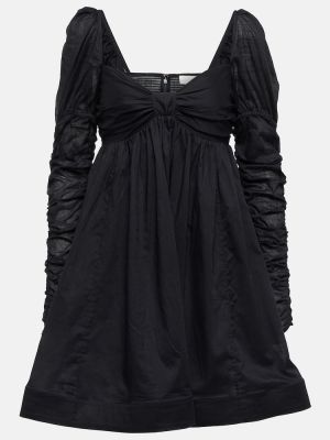 Sukienka bawełniana Zimmermann czarna