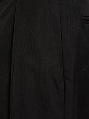 Pantaloni chino di cotone Dunst nero