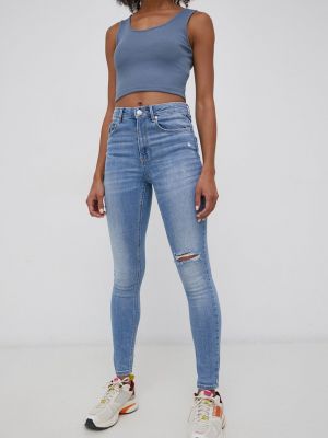 Džínové džíny s vysokým pasem Vero Moda