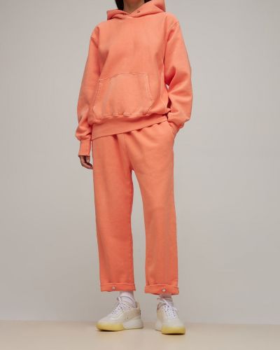 Панталон с копчета Les Tien оранжево