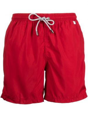 Einfarbige shorts Mc2 Saint Barth rot