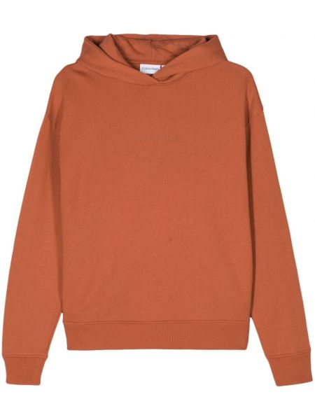 Hættetrøje Calvin Klein orange