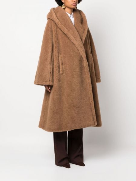 Cappotto di lana Max Mara marrone