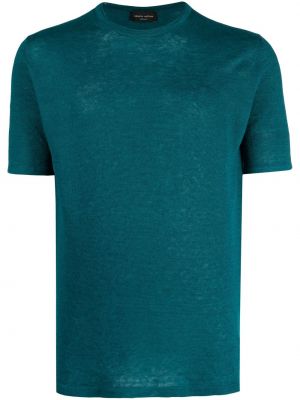 T-shirt Roberto Collina vert