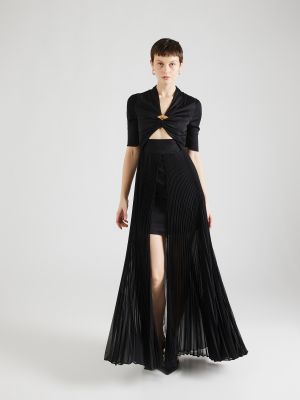 Košeľové šaty Karl Lagerfeld čierna
