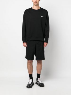 Sweatshirt aus baumwoll mit print Zegna schwarz