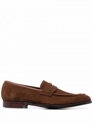 Ruskind loafers Crockett & Jones brun