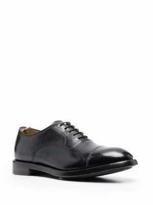 Nėriniuotos oksfordo batai su raišteliais Officine Creative juoda