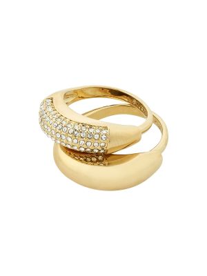 Prozirni prsten Pilgrim zlatna