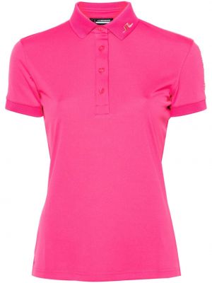 Polo majica J.lindeberg ružičasta