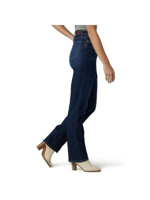 Прямые джинсы с высокой талией Wrangler