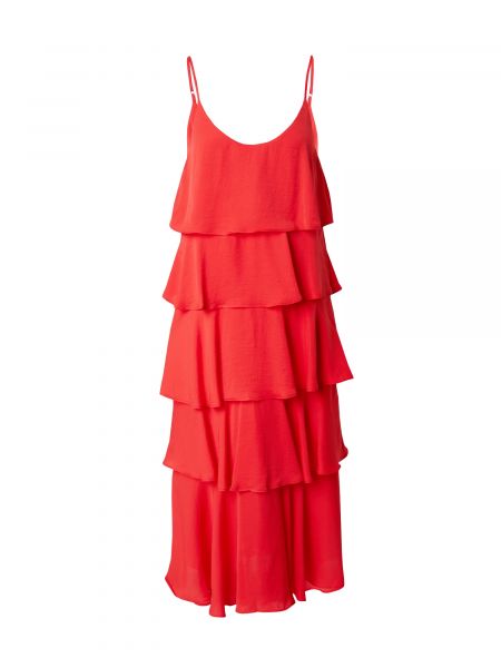 Κοκτέιλ φόρεμα Vila κόκκινο
