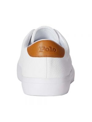 Haftowane sneakersy Polo Ralph Lauren białe