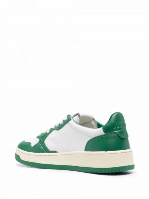 Sneakers di pelle Autry verde