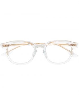 Przezroczyste okulary Dita Eyewear białe