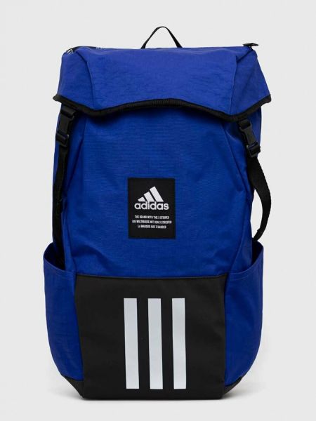 Plecak z nadrukiem Adidas Performance niebieski