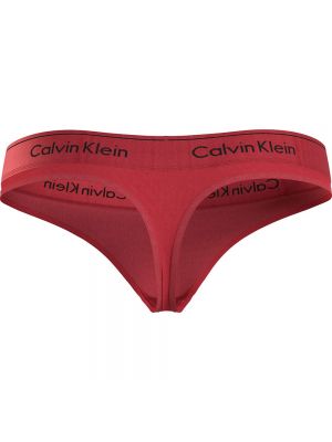 Стринги Calvin Klein красные