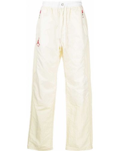 Białe spodnie sportowe z nadrukiem Nike X Off White