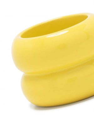 Lakovaný prsten Uncommon Matters žlutý
