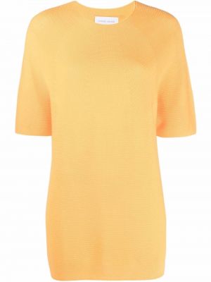Strick t-shirt Christian Wijnants orange