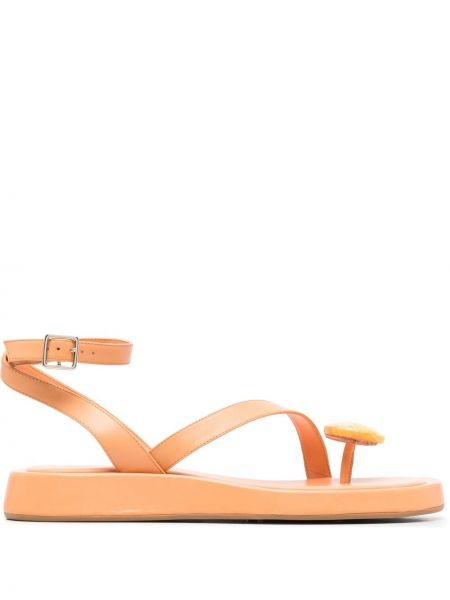 Sandále Giaborghini oranžová