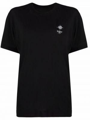 Camiseta con estampado Givenchy negro